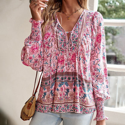 The Solstice Bloom Blouse