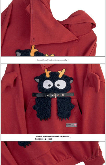 WhimsyCharm Embroidered Hoodie