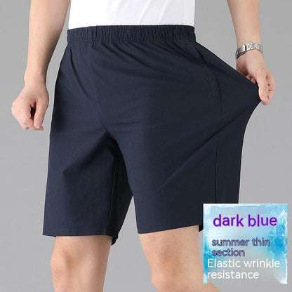 Men's Athletic Shorts Ice Silk Leisure