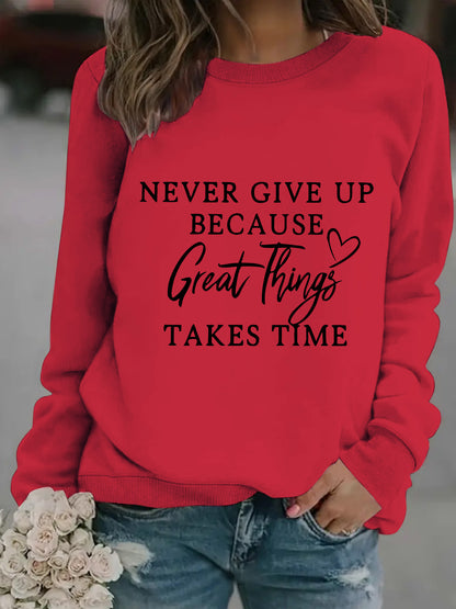 UrbanEase Printed Sweatshirt