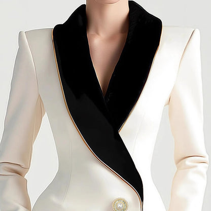 Aurielle Pearl Edge Coat