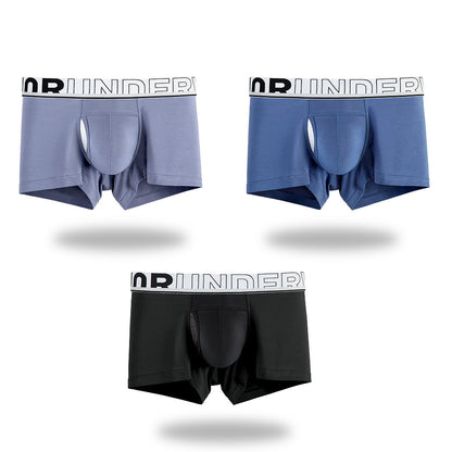Silk Antibacterial Mesh Xia Bing Silk Breathable Modal Panties