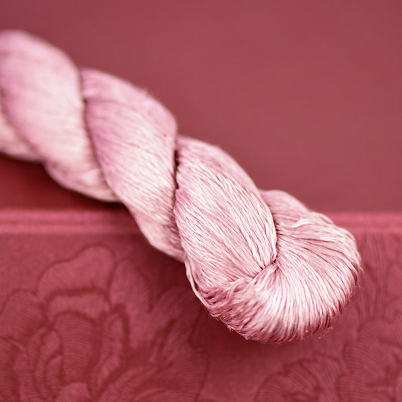 Silk Thread Large Embroidery Thread Red