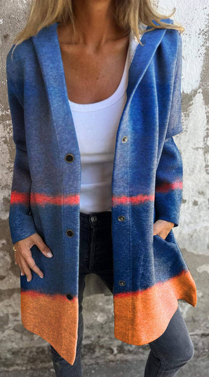 CozyWeave Long Knit Coat