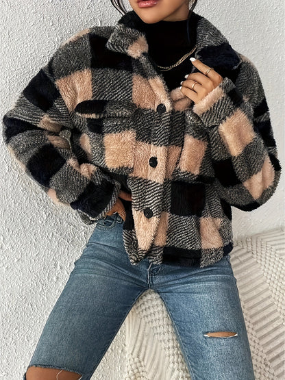PrintAura Button Cardigan