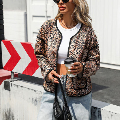 WildGrace Leopard Cardigan Coat