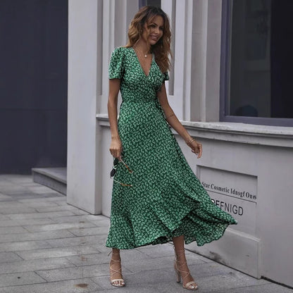 Florévia Drift Ruffle Dress