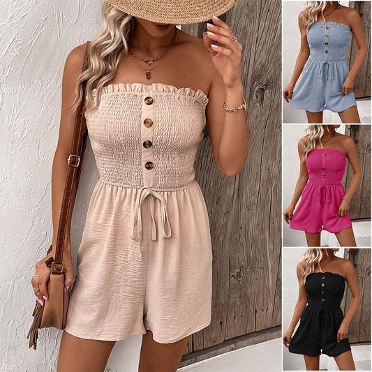 Solstice Luxe Strapless Jumpsuit