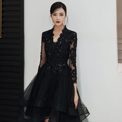The Obsidian Fleur Gown
