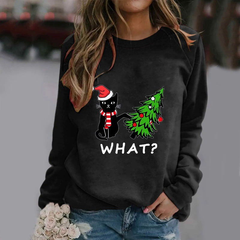 Meowy Christmas Tee