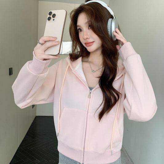 BreezeZip™ Hooded Sweater Coat