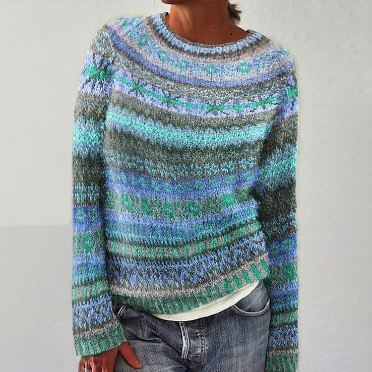 PrintEase Casual Knit