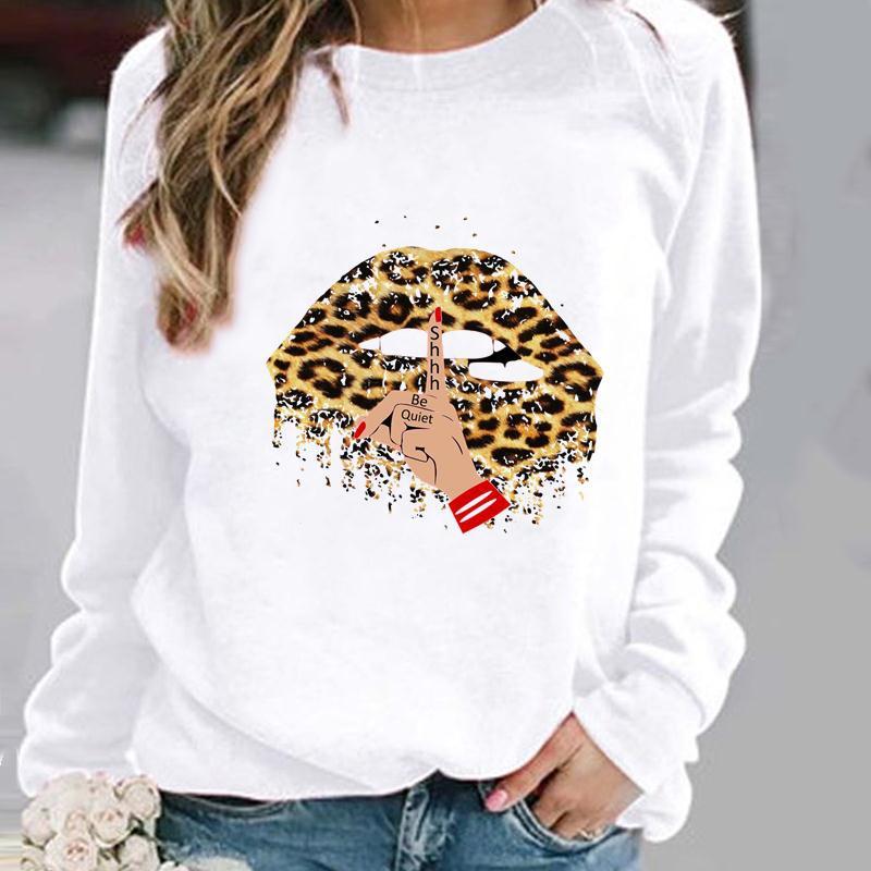 XINGX Graphic Charm Round Neck Sweater
