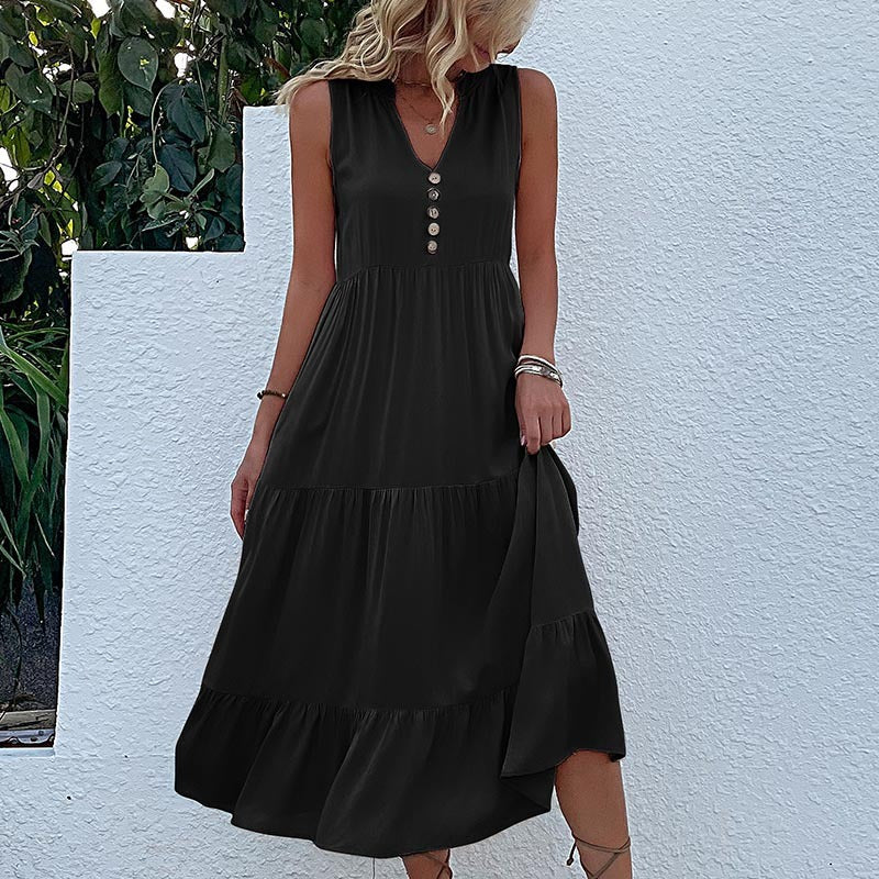 LumaFlow Vest Dress