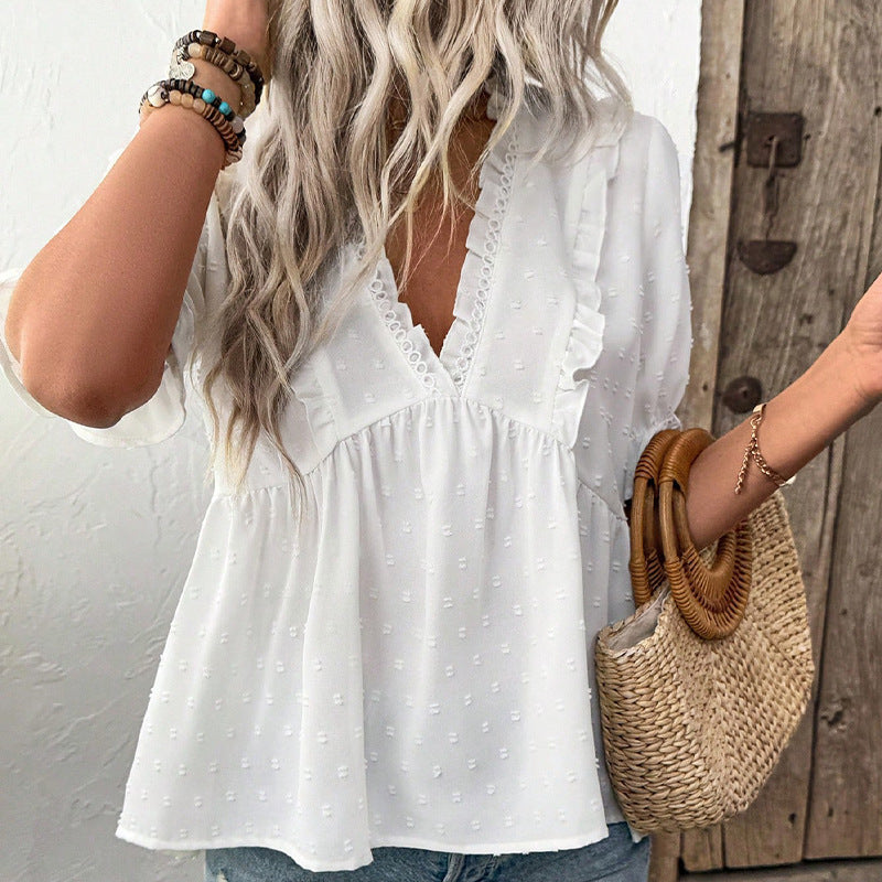 FleurFrost LaceTop