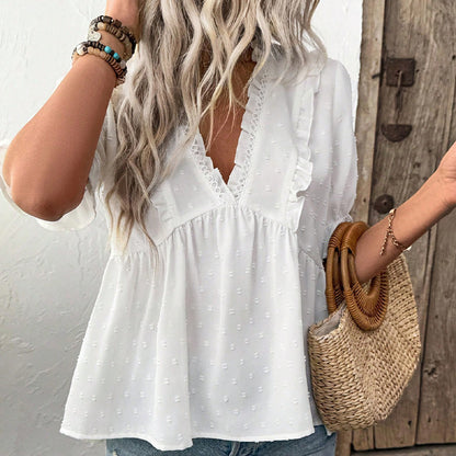 FleurFrost LaceTop