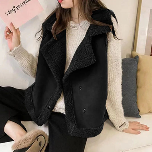 Velura™ Suede Vest Cardigan