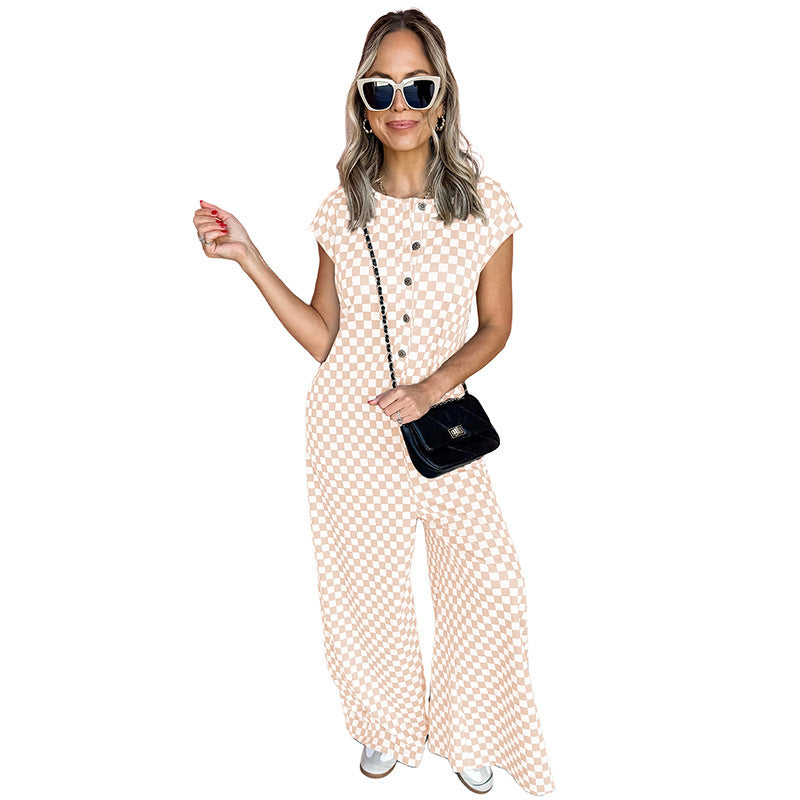 VogueLuxe™ Wide-Leg Jumpsuit