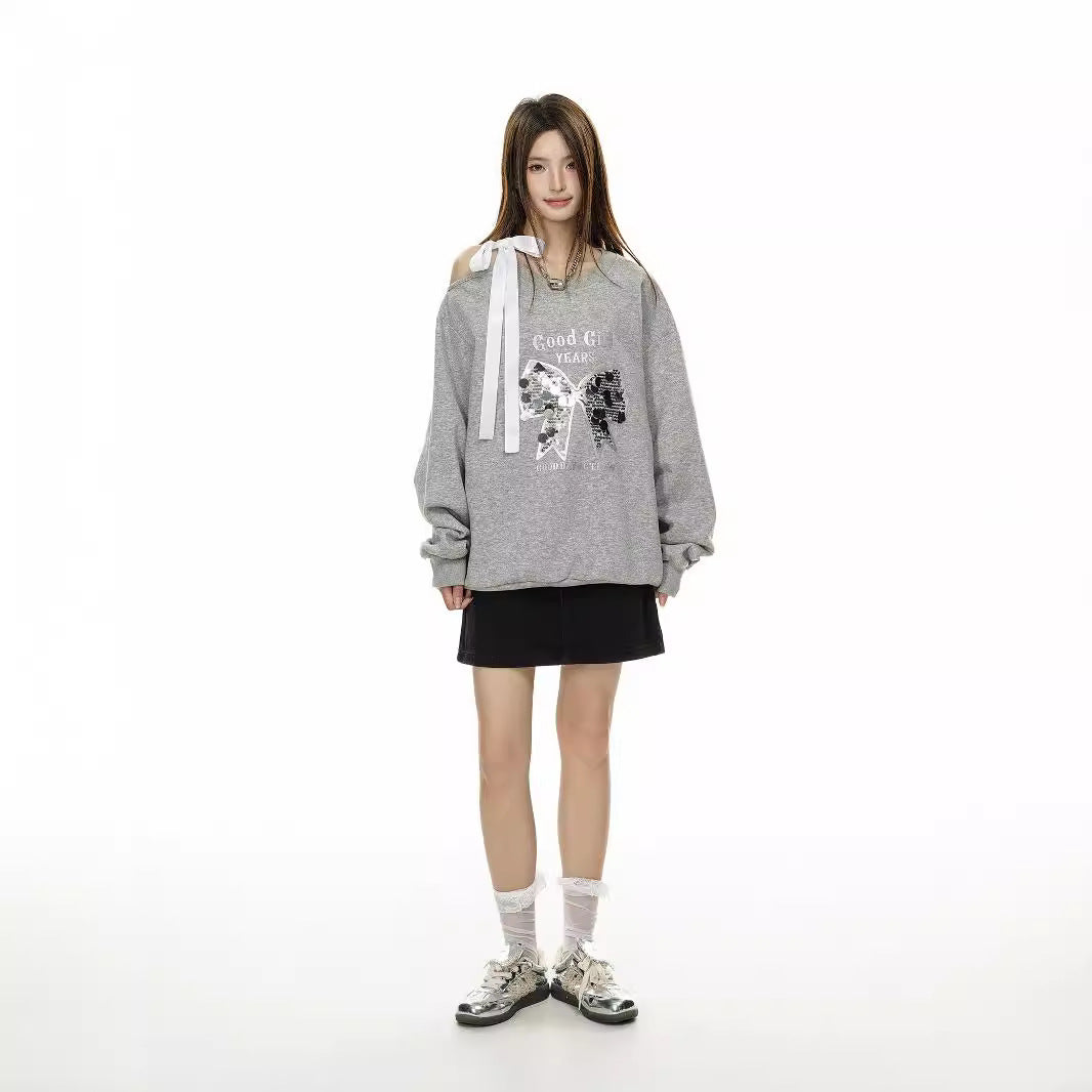 PrintEase™ Relaxed Round-Neck Sweater