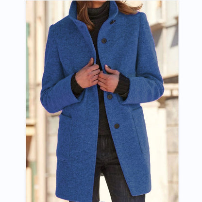 NobleStitch Woolen Coat