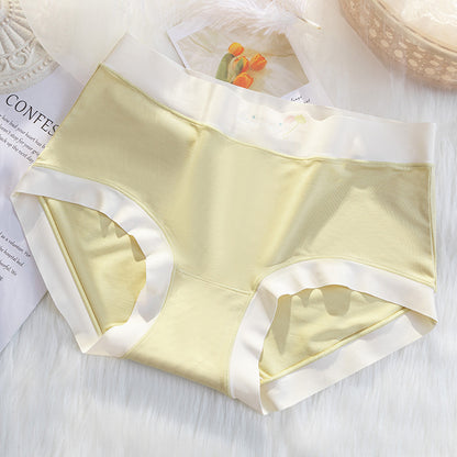 Mulberry Silk Crotch Women's Underwear Mid-waist Comfortable Breathable