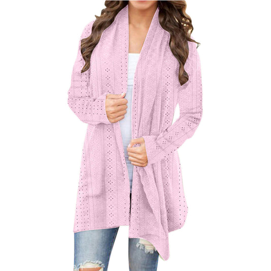 FlowEase Irregular Cardigan