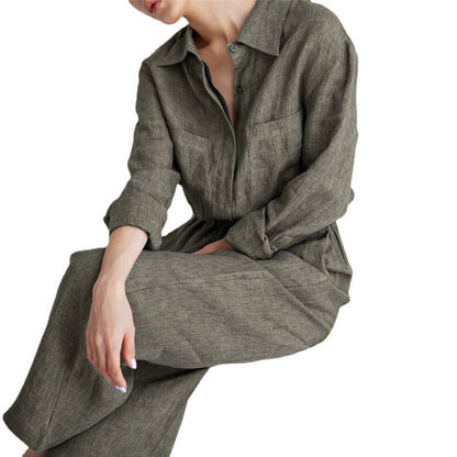 VeluVogue™ Flow Jumpsuit