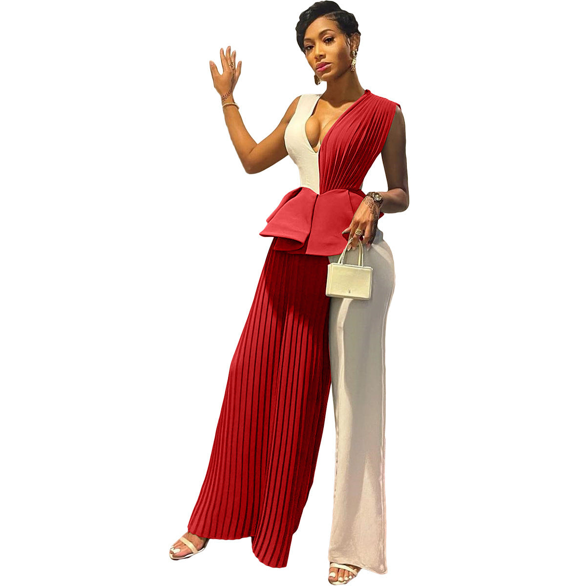 Éloura RuffleLayer Jumpsuit