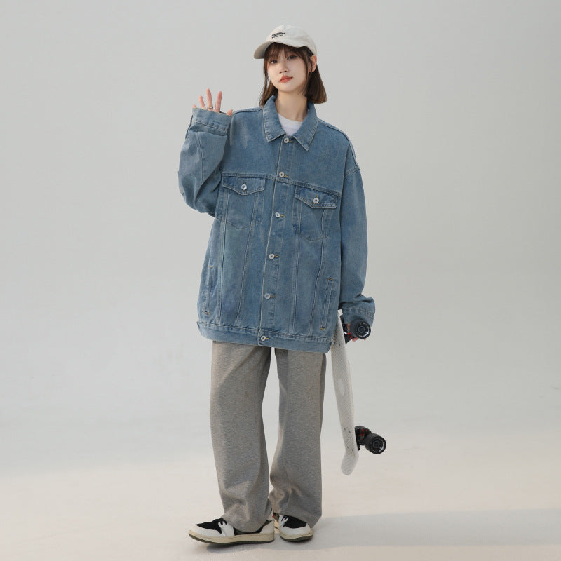RetroEase Classic Denim Jacket