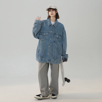 RetroEase Classic Denim Jacket