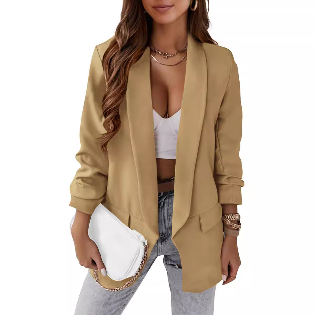 EliteForm Slim Suit Jacket