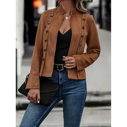 Suédelle Notch Blazer