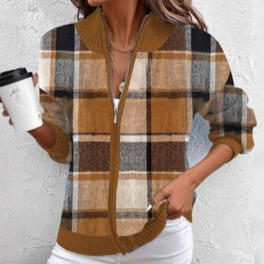 Plaidra GrandCheck Woolen Jacket