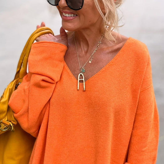 EaseLoom V-Neck Top