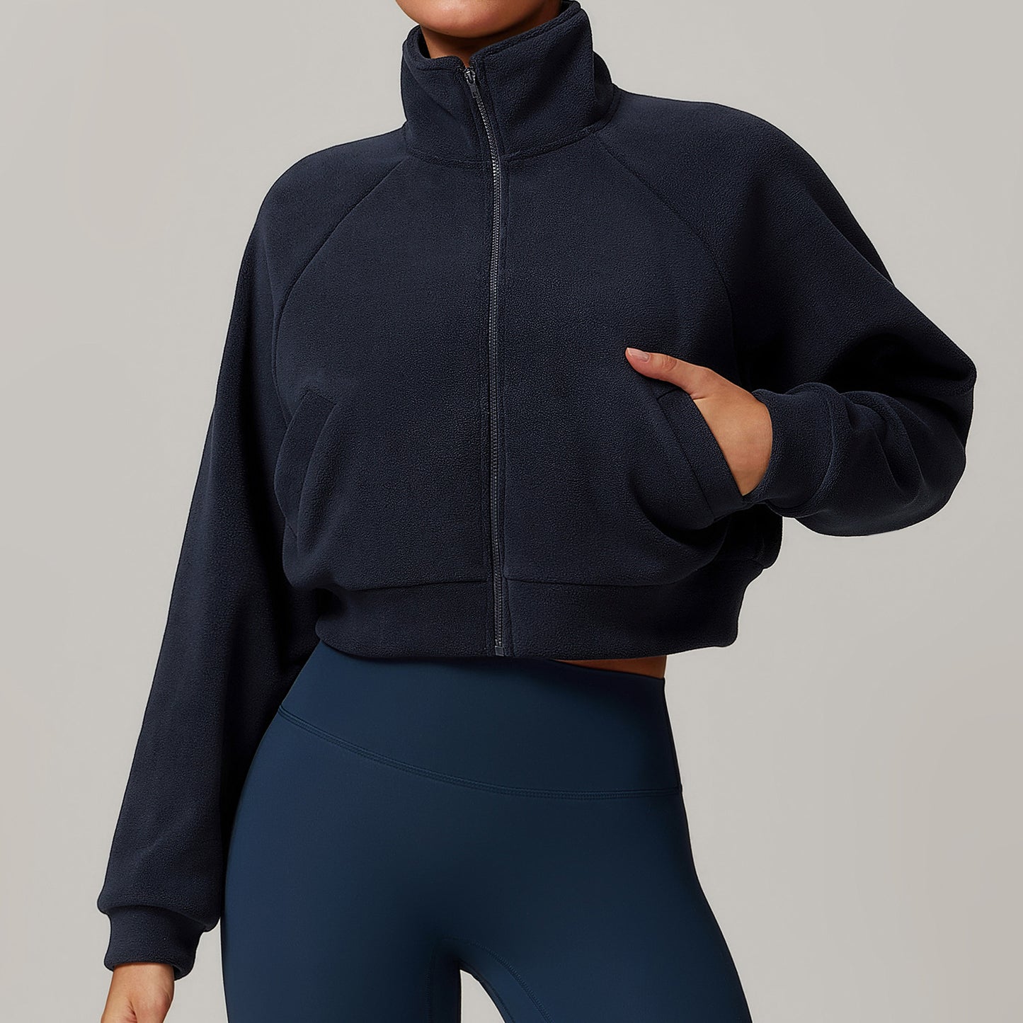 ZenWarm Stand Collar Coat