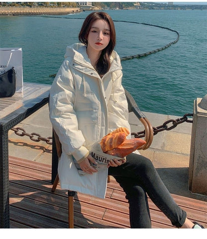 K-Bread Padded Hoodie Jacket