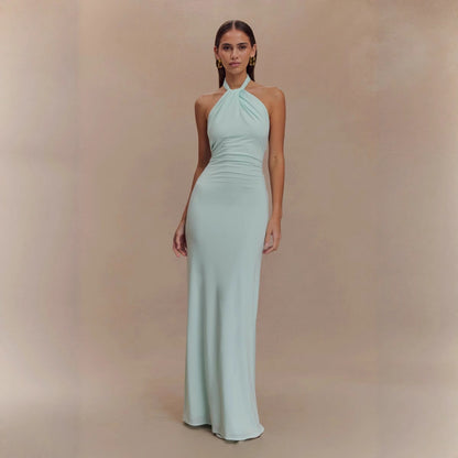 Selvessa Curve Halter Dress