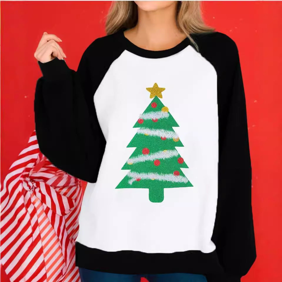 HollyGlow Digital Christmas Sweater