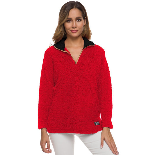 CozyCharm Plush Sweater